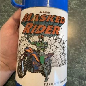Vintage 1996 Aladdin Saban’s Masked Rider Thermos